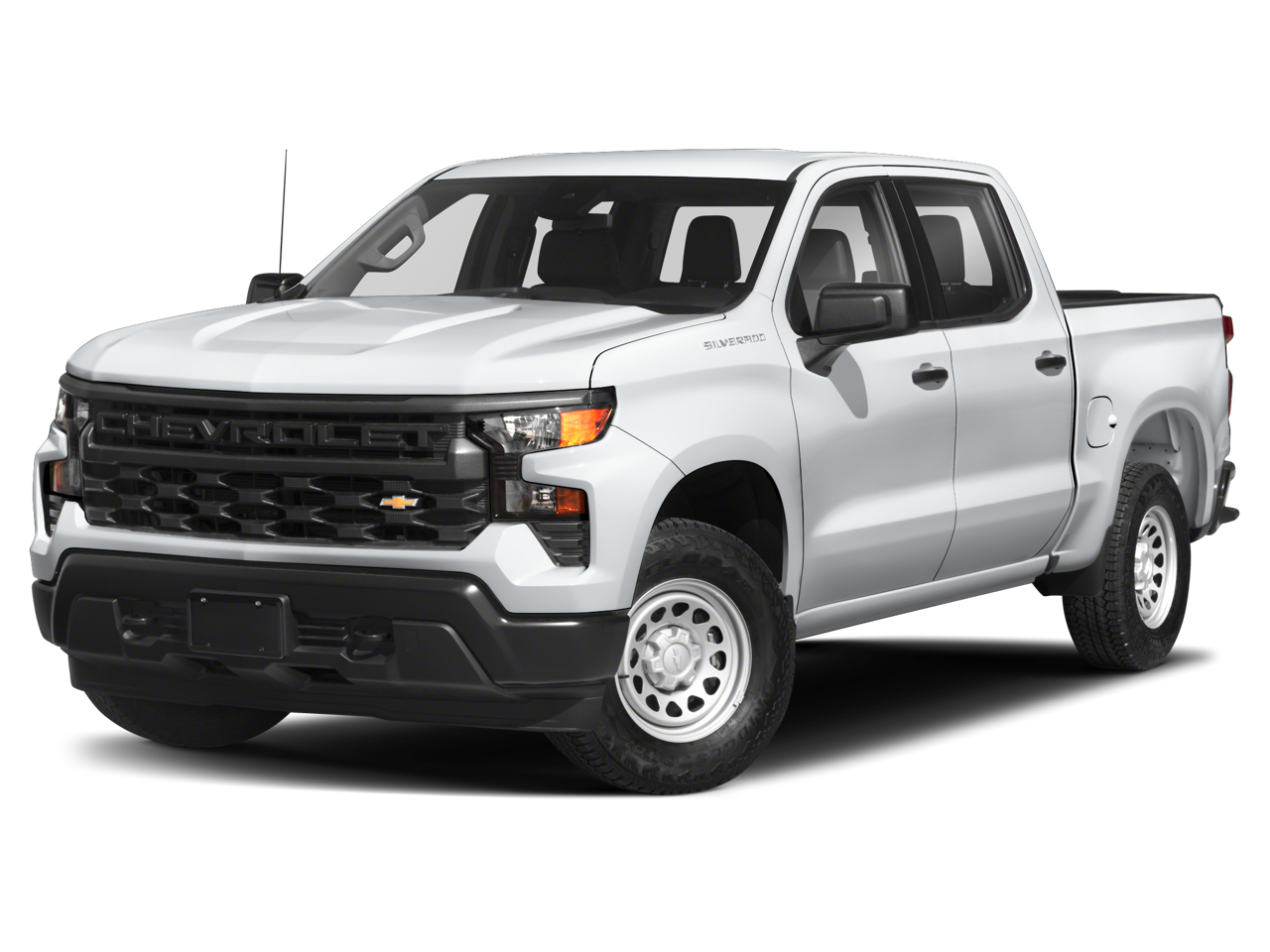 2024 Chevrolet Silverado 1500 LTZ in Black — front three-quarter view