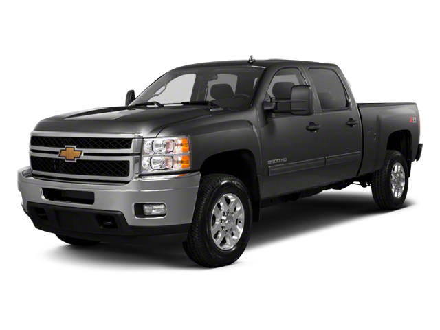 2013 Chevrolet Silverado 2500 HD LT in Summit White — front three-quarter view