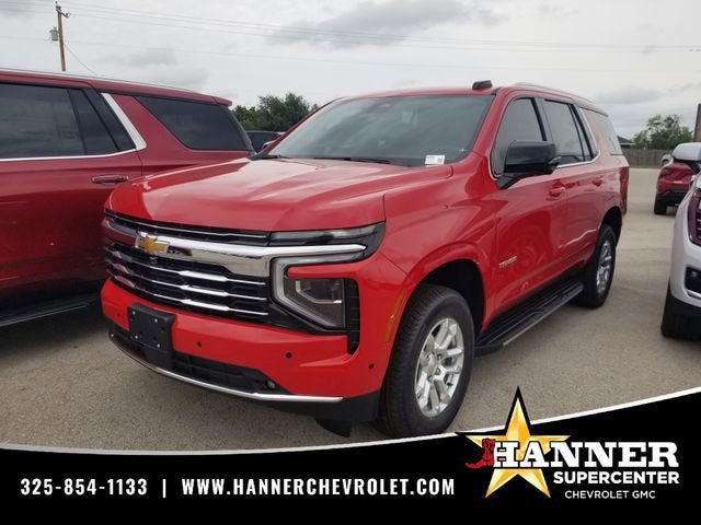 2026 Chevrolet Tahoe LT in Special Paint — front three-quarter view