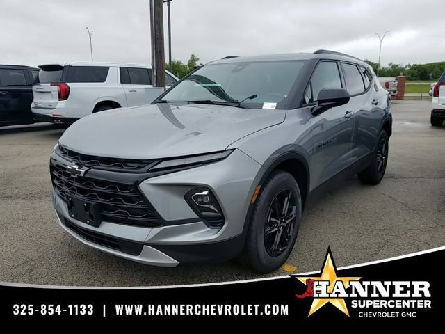 2026 Chevrolet Blazer 2LT in Sterling Gray Metallic — front three-quarter view