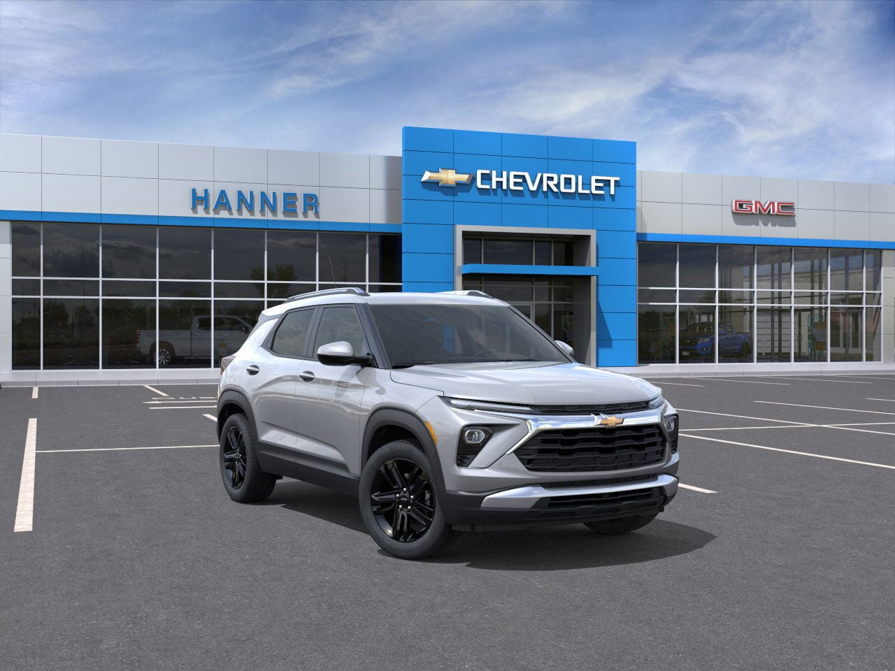 2026 Chevrolet Trailblazer LT in Sterling Gray Metallic — front three-quarter view